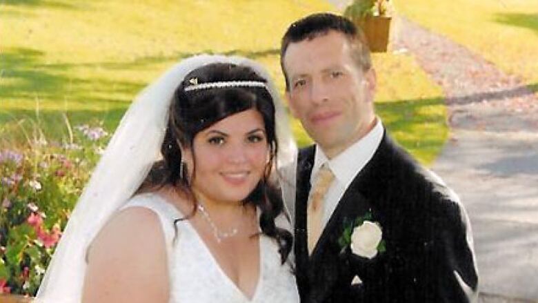 Michael and Marianne MacIsaac on their wedding day.