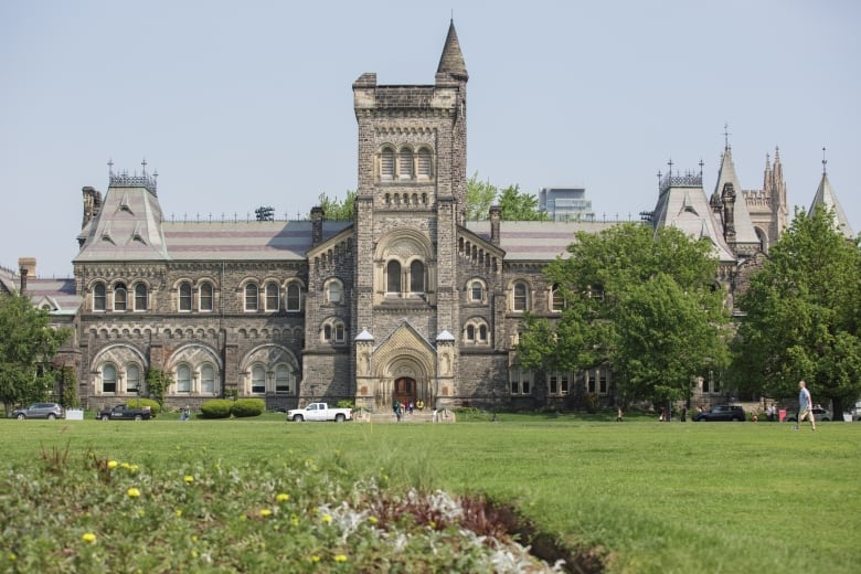 A university building.