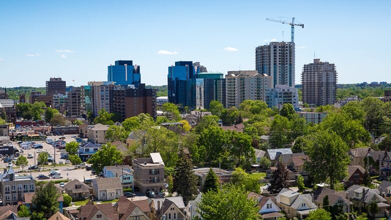 Photo of the London, Ont., skyline taken June 1, 2017. 