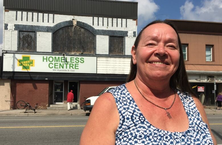 Christine Wilson-Furlonger from Street Help says Windsor needs places where homeless people can stay with their loved ones.