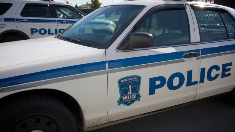 The side of a Halifax Regional Police vehicle.