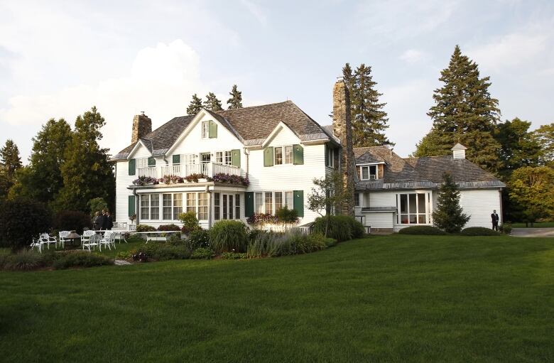 The prime minister's official country retreat at Harrington Lake in Gatineau Park, Que. on August 15, 2012. 