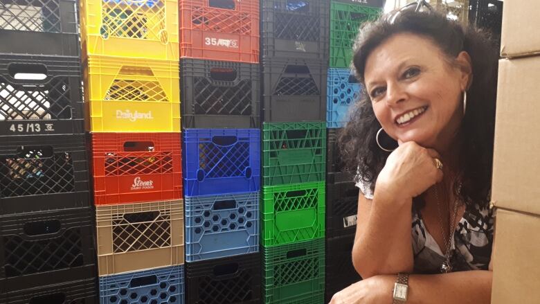 Karen McDade, general manager at the  St. Thomas Elgin Food Bank, has never seen so many empty boxes.  