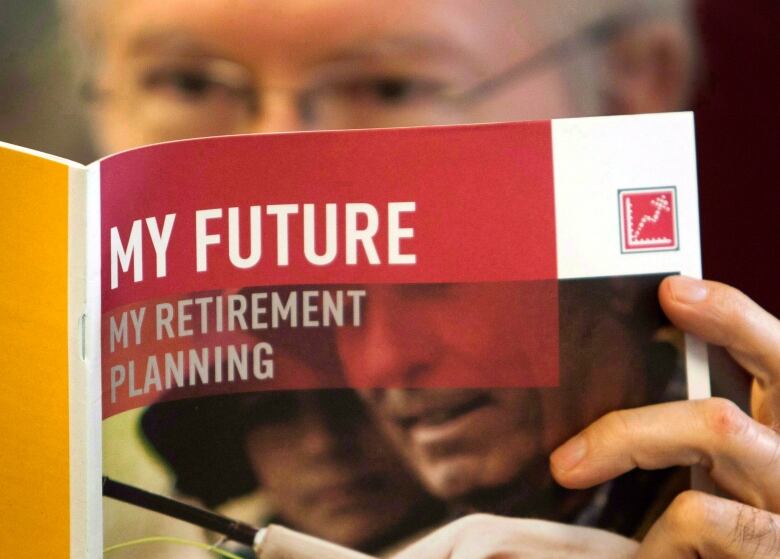 A picture of a book that says My Future: My Retirement Planning. 