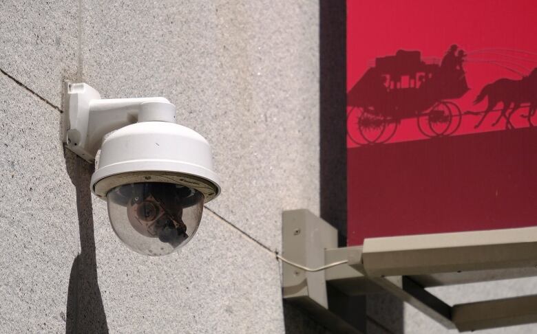 a security camera