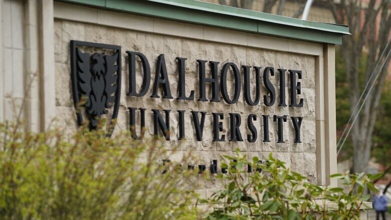 Entrance sign to Dalhousie University