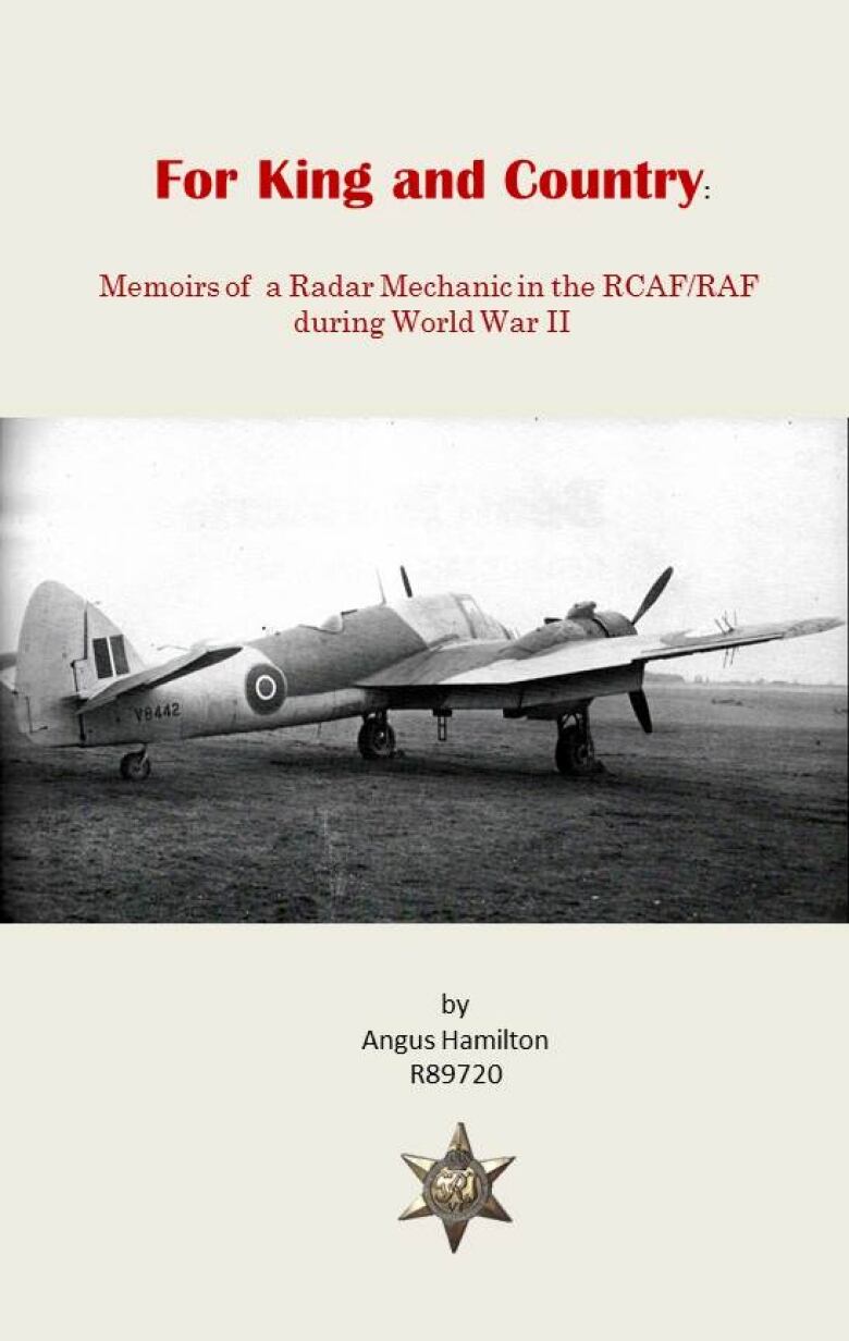 A cover of a book that shows a black and white photo of a second world war-era plane titled 