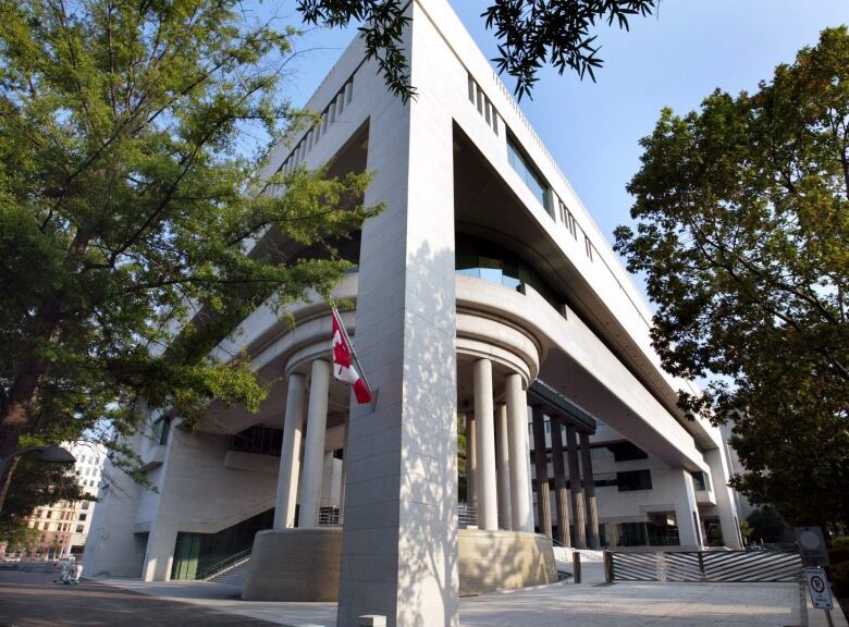 The Canadian Embassy is shown in Washington on Tuesday, July 23, 2002.