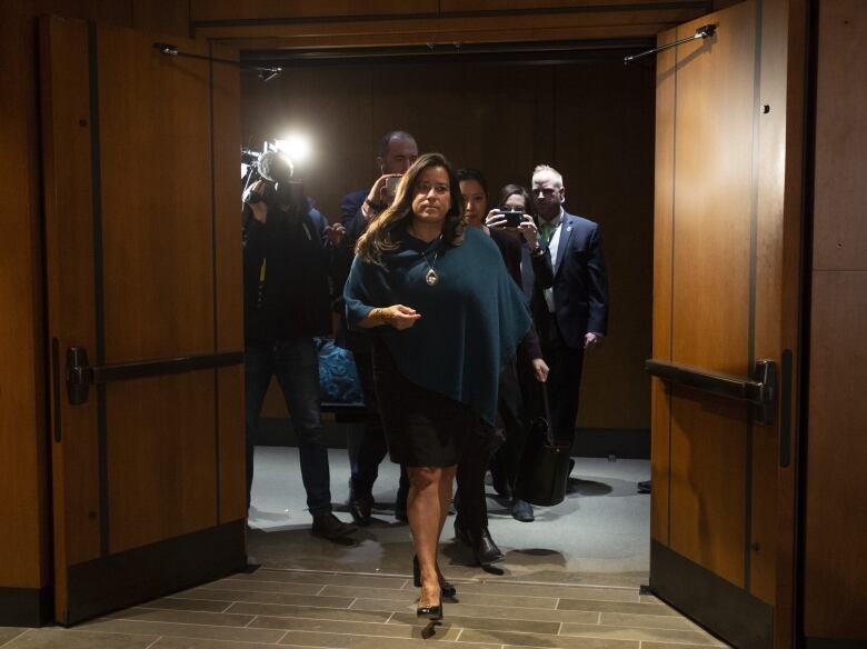 Jody Wilson-Raybould leaves a Justice committee meeting in Ottawa, Wednesday, Feb. 27, 2019. The SNC-Lavalin affair cost Justin Trudeau two cabinet ministers, his most trusted aide, the top federal public servant and possibly a second majority mandate; and now the woman at the centre of it all ??? Wilson-Raybould ??? is the 2019 Newsmaker of the Year. THE CANADIAN PRESS/Adrian Wyld