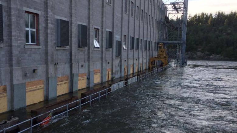 Ray said she was worried about the damage the Island Falls hydroelectric station might sustain due to high water or debris from the river but a SaskPower spokesperson said they weren't aware of any.