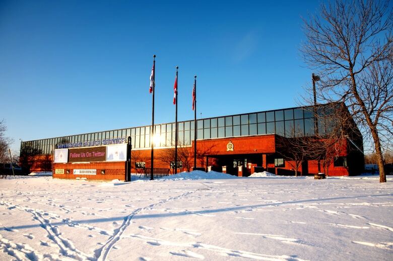 Thunder Bay police headquarters.