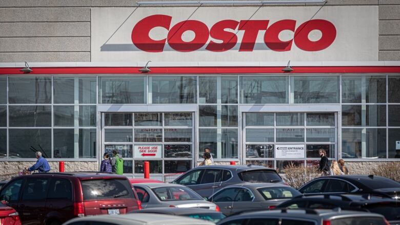 A Costco storefront