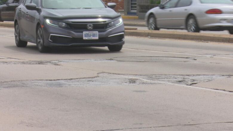 The first phase of a three-phase rebuild of Lauzon Parkway started this month.