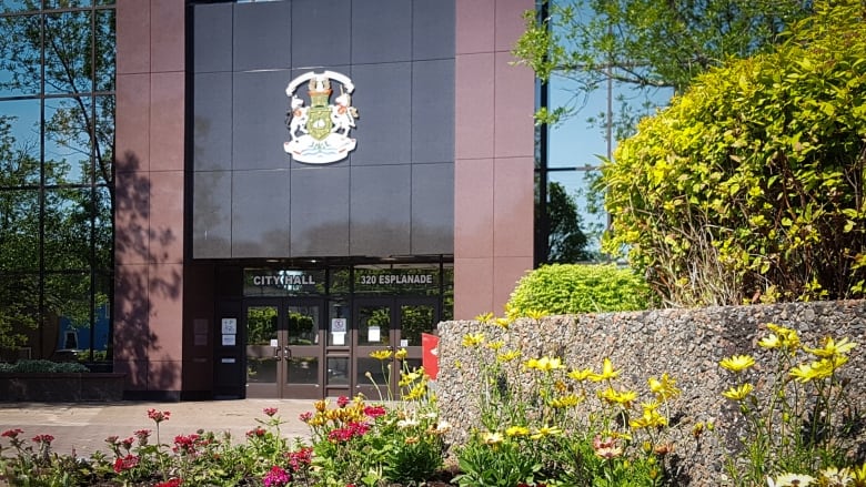 CBRM city hall in downtown Sydney. 