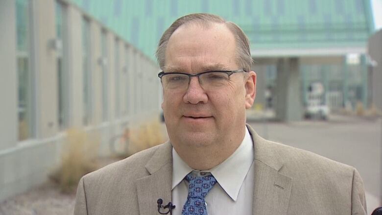 Duane Bratt, a political scientist at Mount Royal University, speaks during an on-camera interview