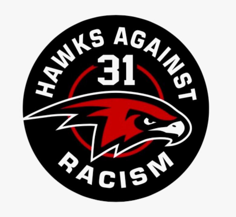 The logo for the Halifax Hawks