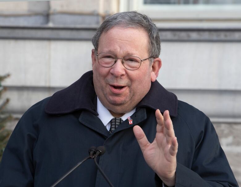 A photograph of United States Ambassador to Canada David Cohen