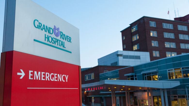 photo of grand river hospital sign