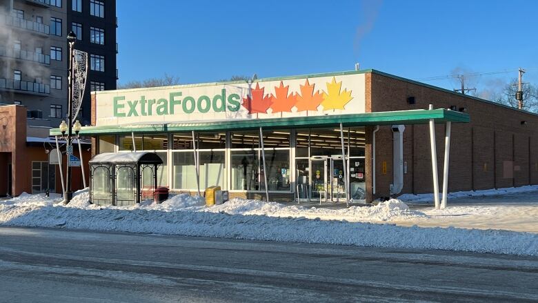 The Broadway area is losing its only grocery store. Extra Foods will be closing in April.