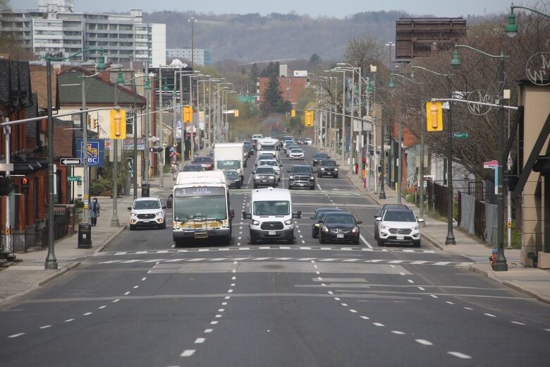 Main Street West in Hamilton. 