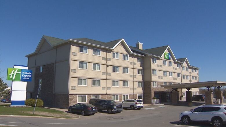 A Holiday Inn in Fredericton.