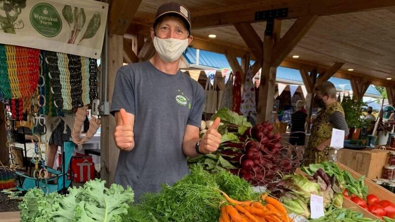 Wysmykal Farm, a vendor at Pugwash Farmers' Market with fresh farm produce