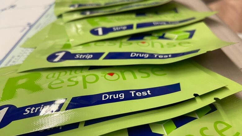 Packages of drug tests