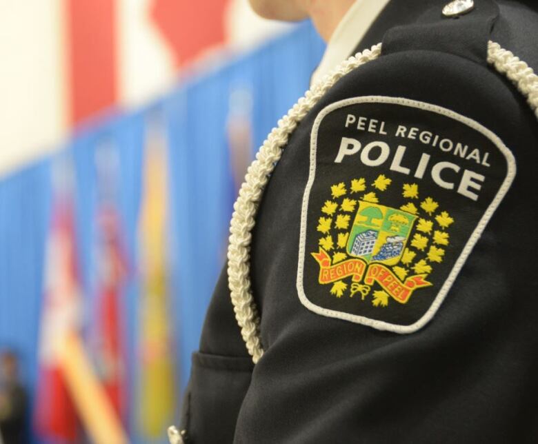 A photo of the Peel Regional Police insignia.