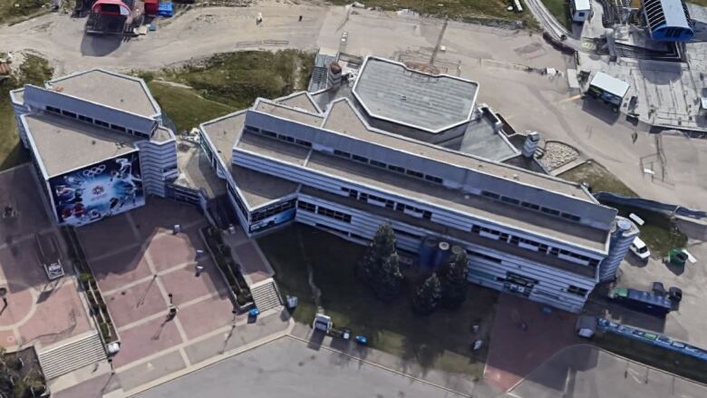 A large complex at the base of the ski hill at Canada Olympic Park is pictured. The day lodge at Canada Olympic Park opened in 1987. It's getting a major upgrade that will cost up to $43 million.