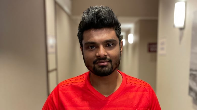 Siddharth Balachandar is staying at the Travelodge after being displaced by a fatal fire in the duplex he was renting with eight other international students. 