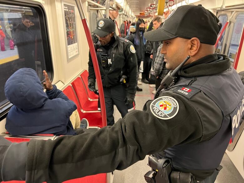 The increased police patrols on the TTC will be filled by off-duty officers who will be paidovertime, so on-duty officers can still respond to priority calls, Toronto's police chief has said.