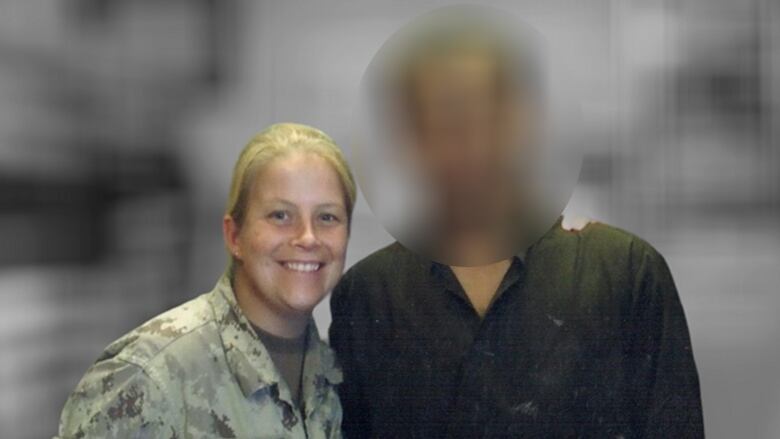 Lisa Compton and the Afghan military interpreter she is trying to bring over to Canada.