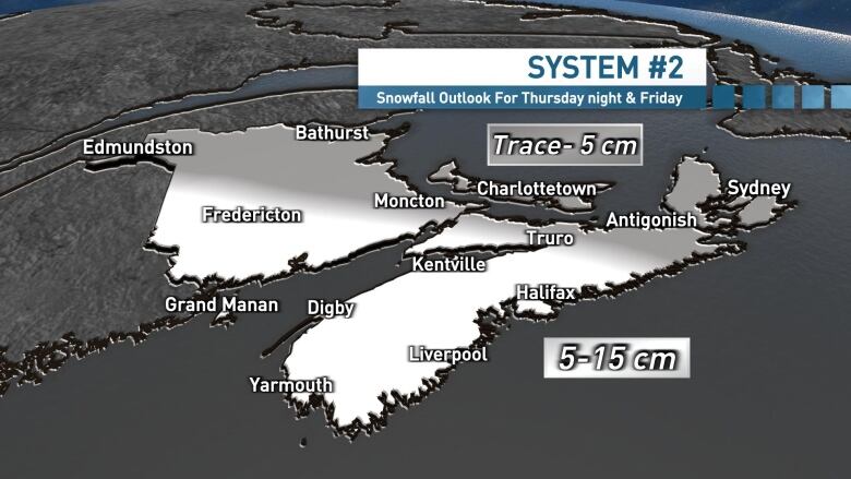 Much of the region looks set to see accumulating snowfall Thursday night and Friday.