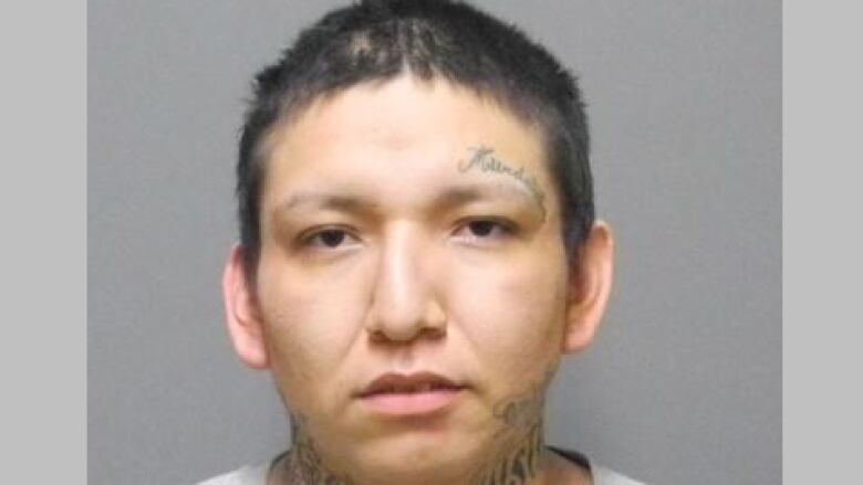 RCMP warn people not to approach Seril Mazawasicuna and to call 911 if they see him.