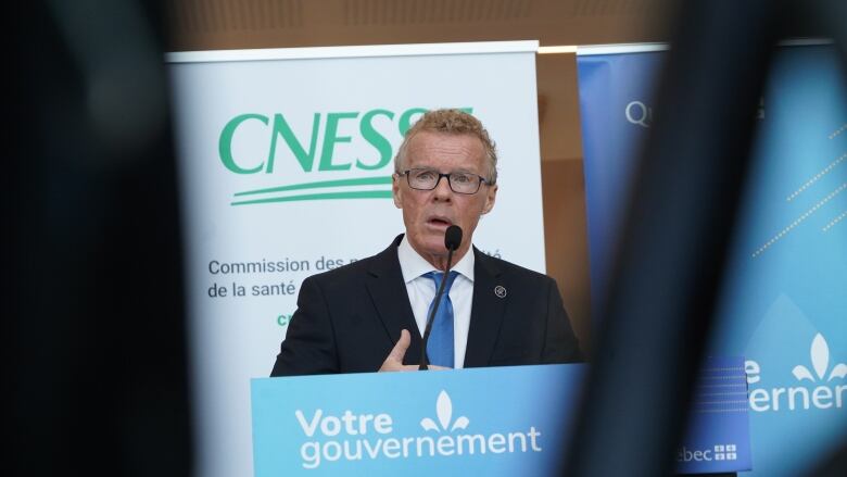  jean boulet in front of CNESST sign