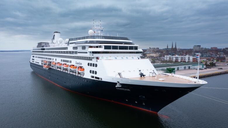 Cruise ship season kicked off this week in Charlottetown with the arrival of the Zaandam. 