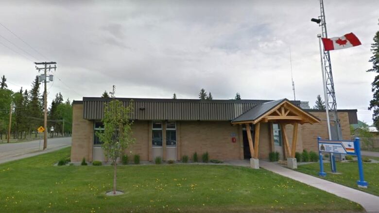 The RCMP detachment in Vanderhoof, B.C., a community about 100 km west of Prince George. 