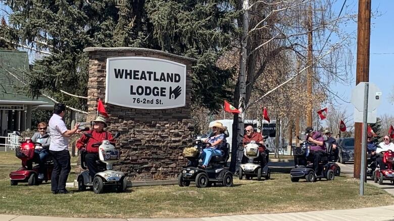 The walking trails in a southern Alberta community have been overrun with 