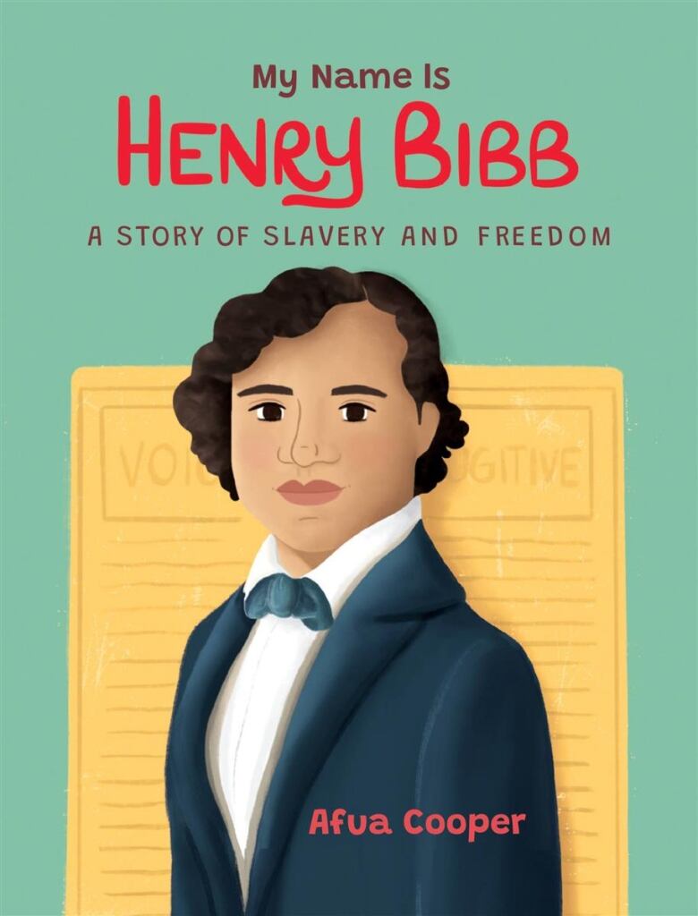 A book cover that shows a drawing of a man wearing a suit in front of a yellow identification card and a green-coloured background. There is brown and red text overlay that is the book's title and author's name. 