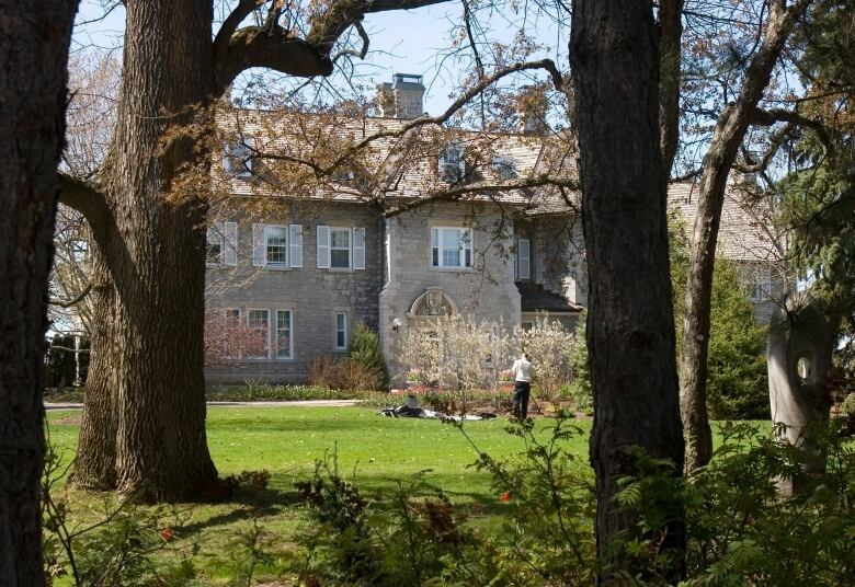 The prime minister's residence in Ottawa, 24 Sussex, is pictured.