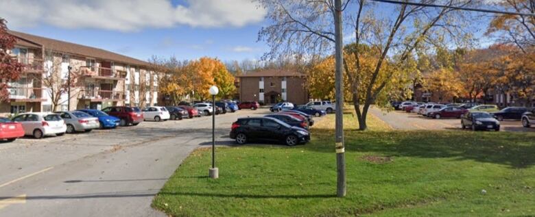 Apartment complex in Trenton.