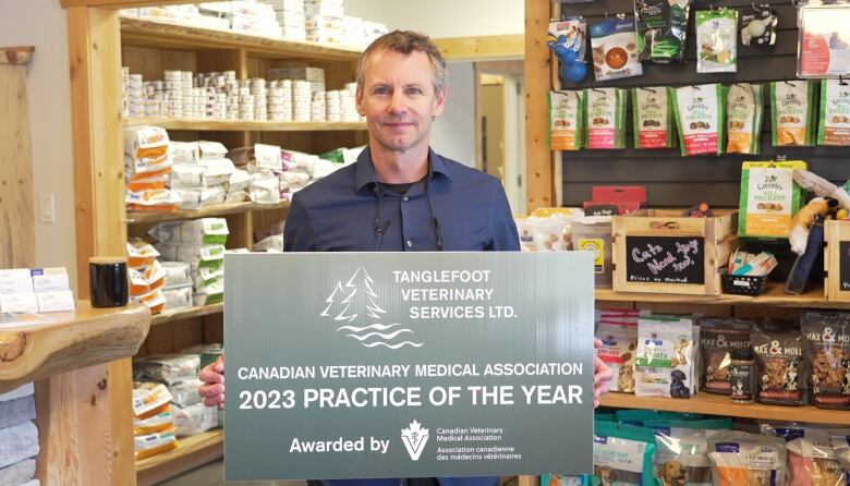 Jeff Cooper is pictured at Tanglefoot Veterinary Services in Cranbrook, B.C. on Thursday, June 15, 2023. 