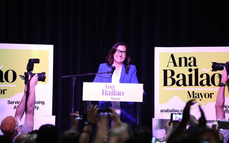 Ana Bailo Toronto mayoral election headquarters, Revival nightclub, June 26, 2023.