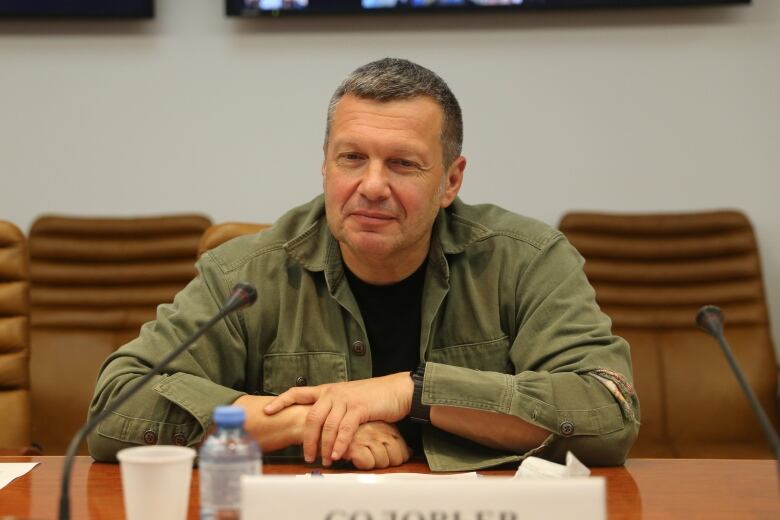 State television presenter Vladimir Solovyov has spoken repeatedly about how Ukraine is  not Russia's only target, and about how the country would launch a nuclear strike at any moment. 