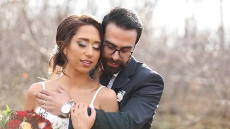 Maral Gorginpour's husband Fareed Arasteh died on Flight PS752 three days after their wedding in January 2020. 