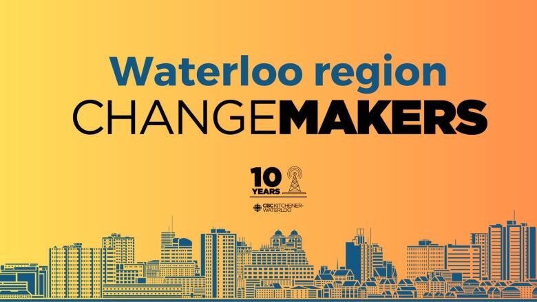 A poster promoting CBC K-W's Changemaker's project. 