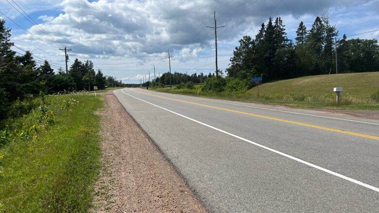 RCMP responded to a collision between a cyclist and pickup truck at this location on Route 2 near Scotchfort just after 4 p.m. AT on Sunday.