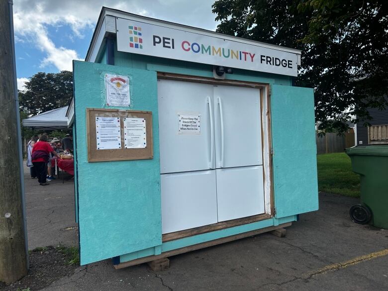 The P.E.I. Community Fridge in Charlottetown is pictured.  