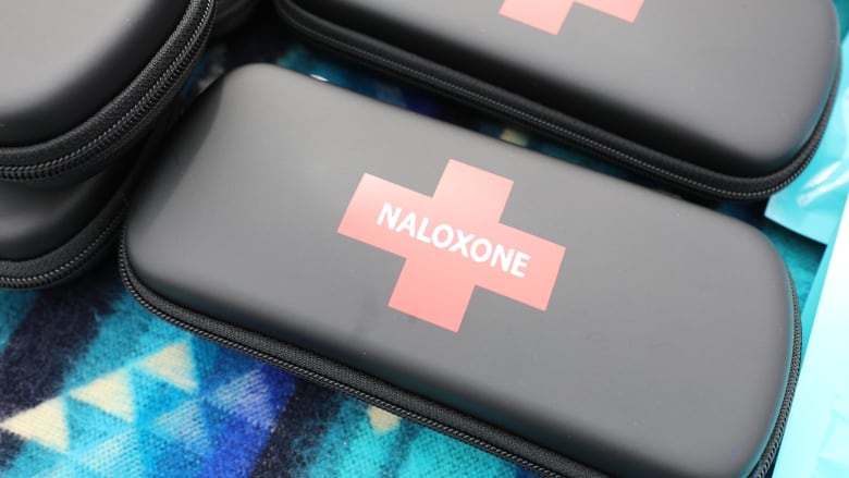 Naloxone kits were available to anyone who wanted them during an event in Regina to mark International Overdose Awareness Day