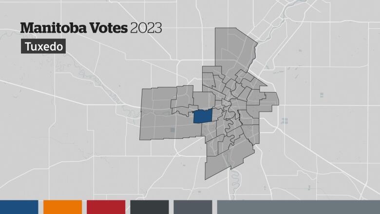 A map with a small blue section coloured in.